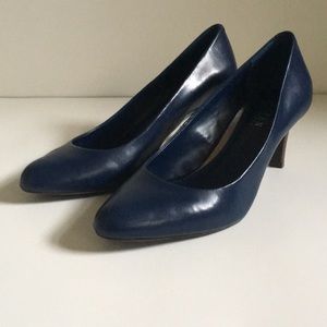 Lauren Ralph Lauren Blue Heels